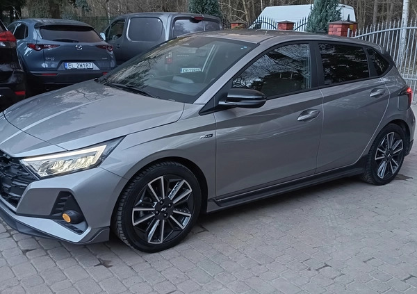 Hyundai i20 cena 61999 przebieg: 27000, rok produkcji 2022 z Biała Piska małe 781
